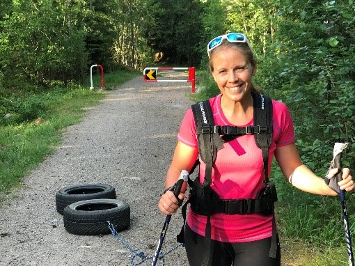 Dekktrening med Christin Oldebråten